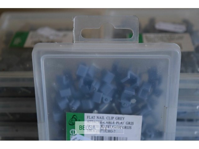 9 doosjes platte kabelklem 100x25177 cho7 - afbeelding 2 van  2