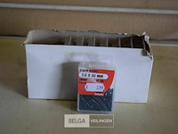 9 doosjes stalen nagels 2.0x30mm zwart - afbeelding 1 van  2