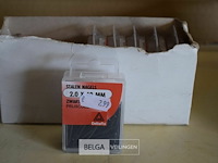 9 doosjes stalen nagels 2.0x40mm zwart - afbeelding 1 van  2