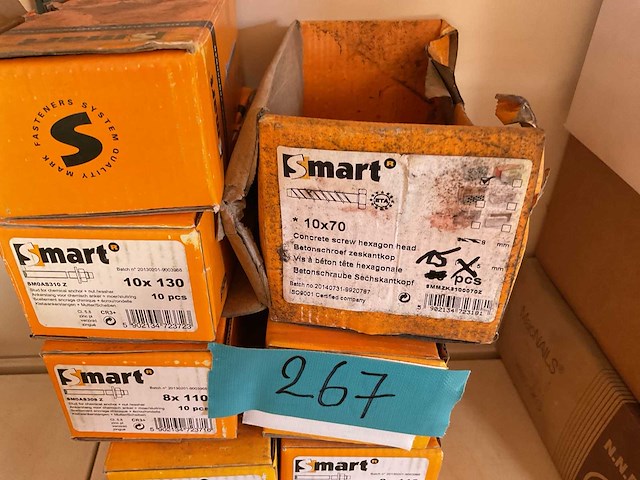 9 dozen betonschroeven; ankerstangen - afbeelding 2 van  5