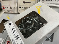 9 dozen dakplaat schroeven en houtschroeven - afbeelding 6 van  6
