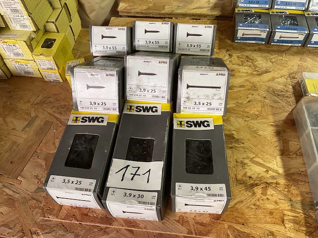 9 dozen gipsplaat schroeven - afbeelding 1 van  5