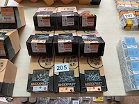 9 dozen hout schroeven deels inox