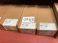 9 dozen hout schroeven en hout bouten - afbeelding 4 van  6