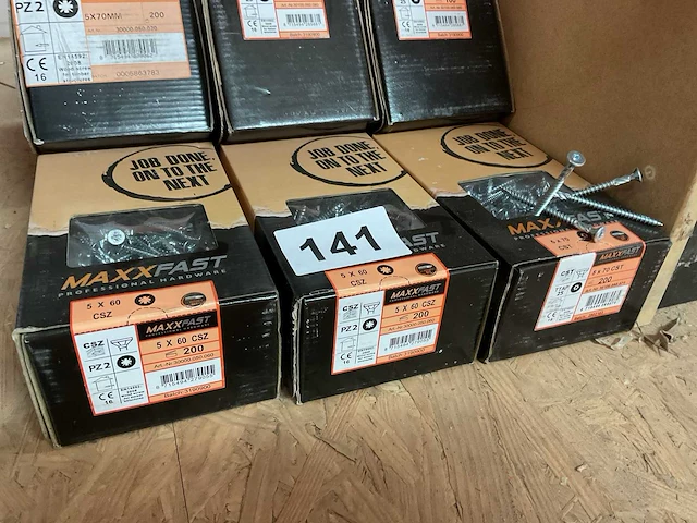 9 dozen hout schroeven met bits - afbeelding 3 van  6