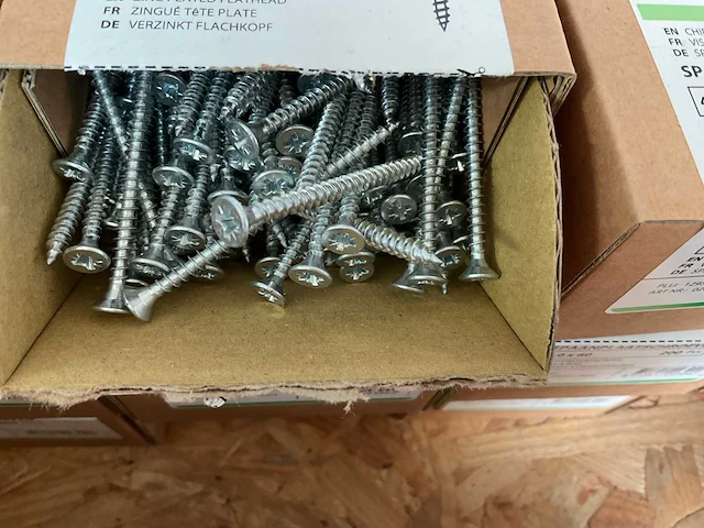 9 dozen hout schroeven - afbeelding 2 van  4