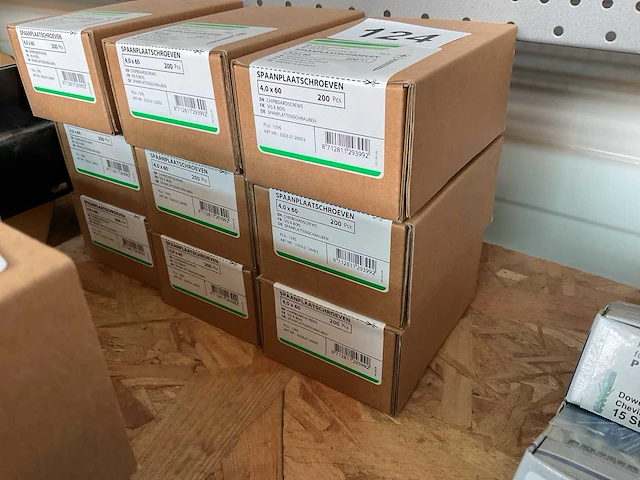 9 dozen hout schroeven - afbeelding 3 van  3