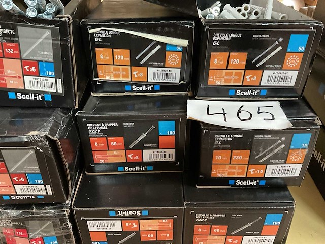 9 dozen houtschroeven en slag pluggen - afbeelding 4 van  6