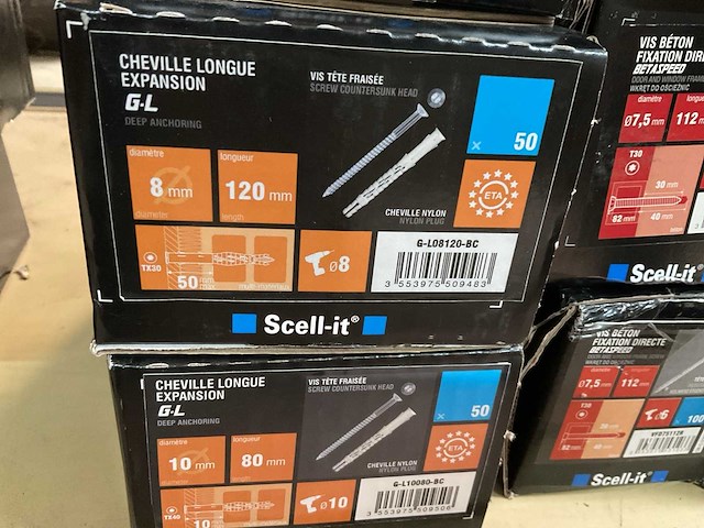 9 dozen houtschroeven en slag pluggen - afbeelding 8 van  8