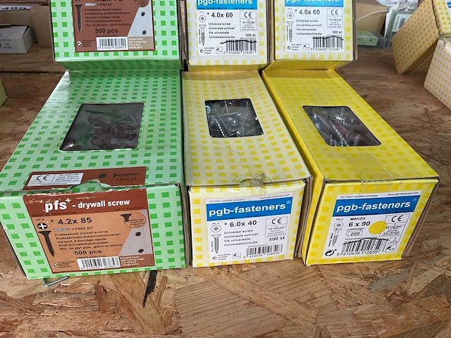 9 dozen houtschroeven - afbeelding 2 van  5