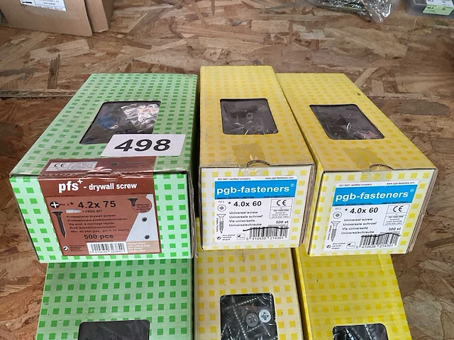 9 dozen houtschroeven - afbeelding 4 van  5