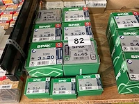 9 dozen houtschroeven