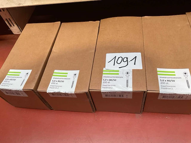 9 dozen houtschroeven - afbeelding 5 van  6