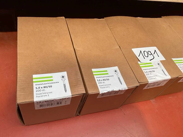 9 dozen houtschroeven - afbeelding 6 van  6