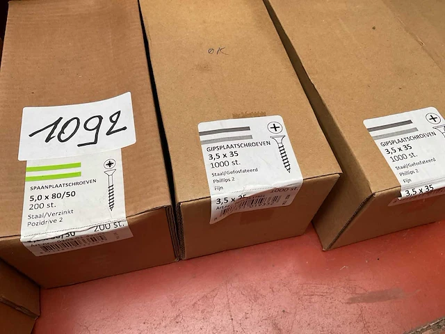 9 dozen houtschroeven - afbeelding 5 van  7