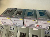 9 dozen inox dak schroeven - afbeelding 5 van  6