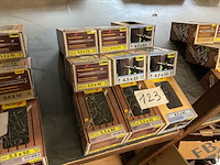 9 dozen inox hardhout schroeven met bits - afbeelding 1 van  7