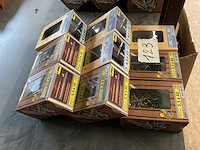 9 dozen inox hardhout schroeven met bits - afbeelding 5 van  7