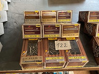 9 dozen inox hardhout schroeven - afbeelding 1 van  8