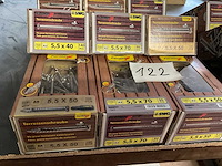 9 dozen inox hardhout schroeven - afbeelding 3 van  8