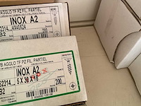 9 dozen inox schroeven, lange houtschroeven - afbeelding 2 van  10
