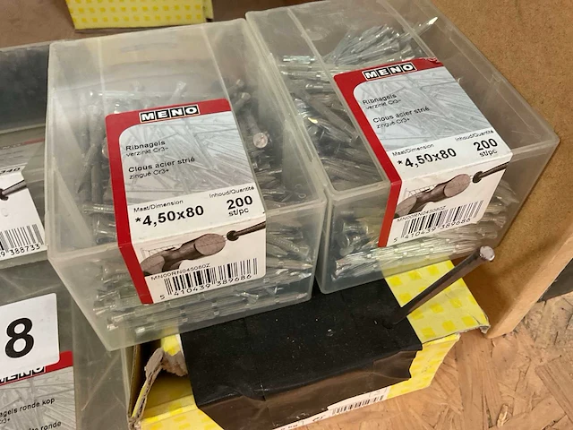 9 dozen staal nagels - afbeelding 3 van  6