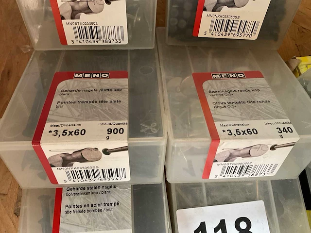 9 dozen staal nagels - afbeelding 5 van  6