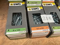 9 dozen staalnagels en houtschroeven - afbeelding 2 van  6