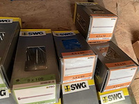 9 dozen staalnagels en houtschroeven - afbeelding 4 van  6