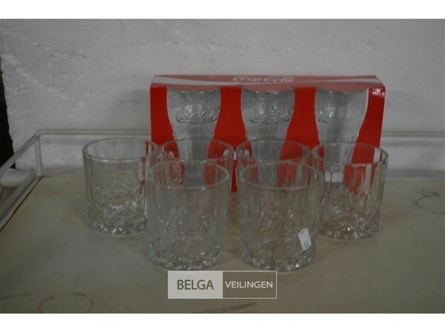 9 drinkglazen - afbeelding 1 van  2