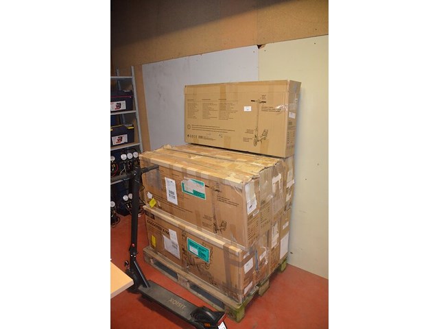 9 e-scooters xqisit x-100 defect en niet compleet (b437) - afbeelding 3 van  11