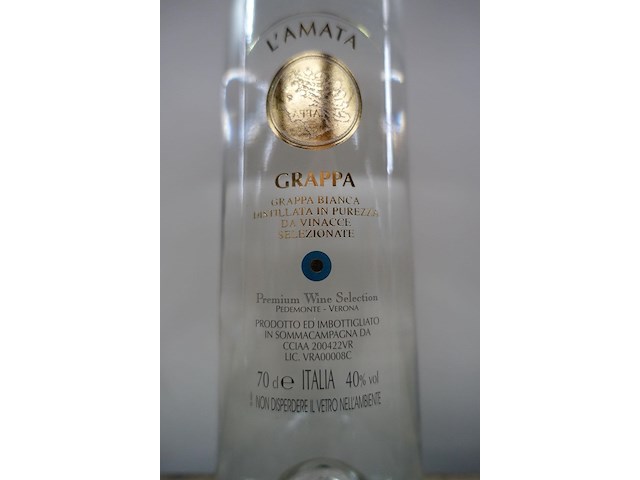 9 flessen grappa - afbeelding 2 van  2