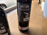 9 flessen rode wijn lopez de haro - afbeelding 5 van  5
