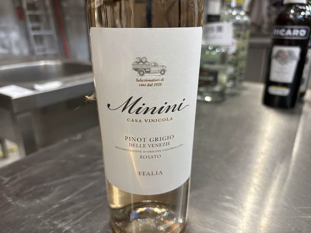 9 flessen rose wijn minini - afbeelding 2 van  4