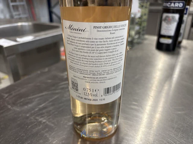 9 flessen rose wijn minini - afbeelding 3 van  4