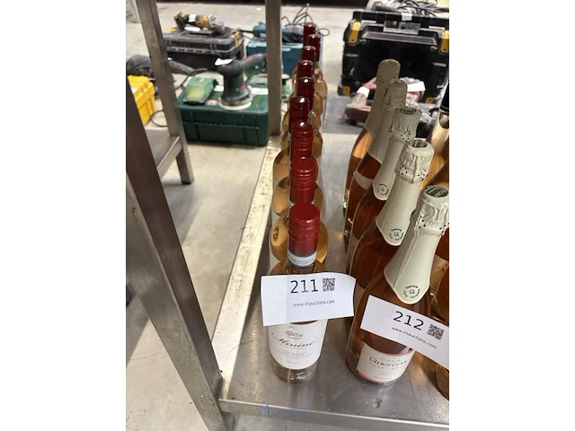 9 flessen rose wijn minini - afbeelding 4 van  4