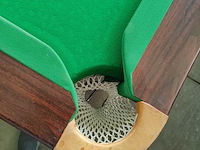 9 ft snookertafel met 3-delige leisteen – incl. ballen en 2 keus - afbeelding 5 van  24