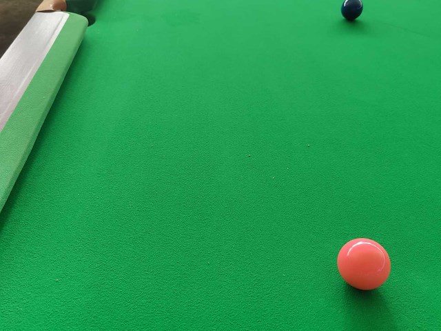9 ft snookertafel met 3-delige leisteen – incl. ballen en 2 keus - afbeelding 22 van  24