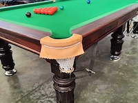 9 ft snookertafel met 3-delige leisteen – incl. ballen en 2 keus - afbeelding 15 van  24