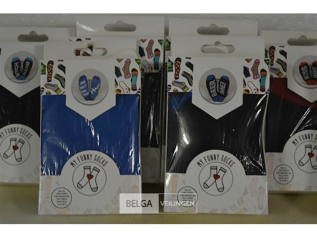 9 funny socks - afbeelding 2 van  2