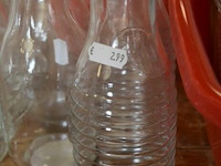 9 glazen karaf - afbeelding 2 van  2