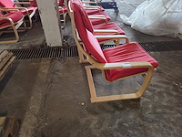 9 houten leesstoelen - afbeelding 4 van  6