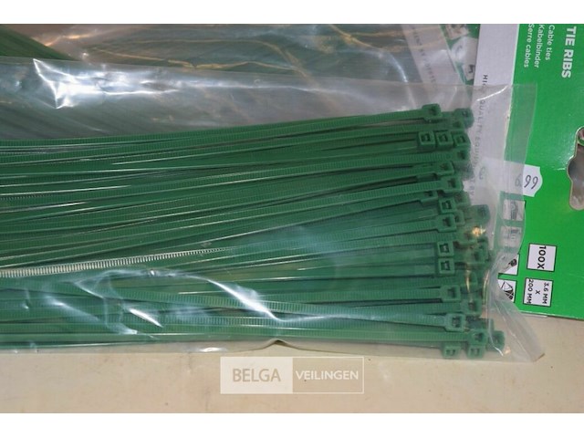 9 kabelbinder 3,6x200mm - afbeelding 2 van  2