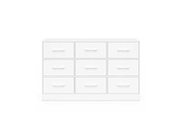 9-lades kast wit - afbeelding 5 van  8