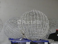 9 lichtdecoraties (hangende bollen) - afbeelding 6 van  10