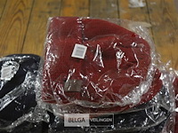 9 mutsen blauw en bordeau - afbeelding 2 van  3