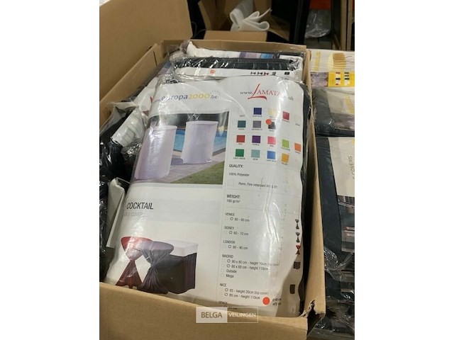 9 nieuwe zwarte tafelrokken - afbeelding 2 van  2