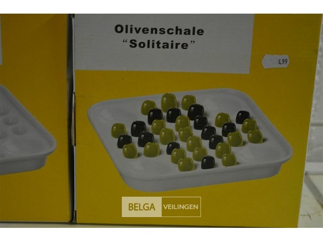 9 olijf schalen - afbeelding 2 van  2