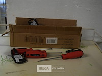 9 platte schroevendraaiers 8 (5x100mm) 1 (3x75mm) - afbeelding 1 van  3