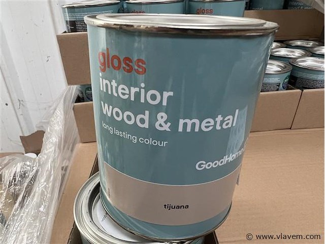 9 potten gloss interior wood & metal, tijuana - afbeelding 2 van  5